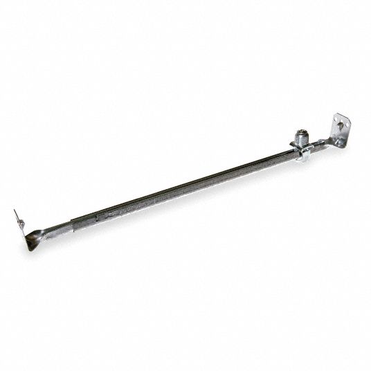 RACO Adjustable Bar Hanger Steel, Silver, Electrical Boxes with 1/2 in Knockout, 10 lb Capacity