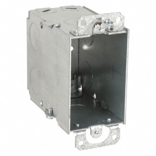 Galvanized Zinc, 3 1/2 in Nominal Dp, Electrical Box - 6XC66|601 - Grainger