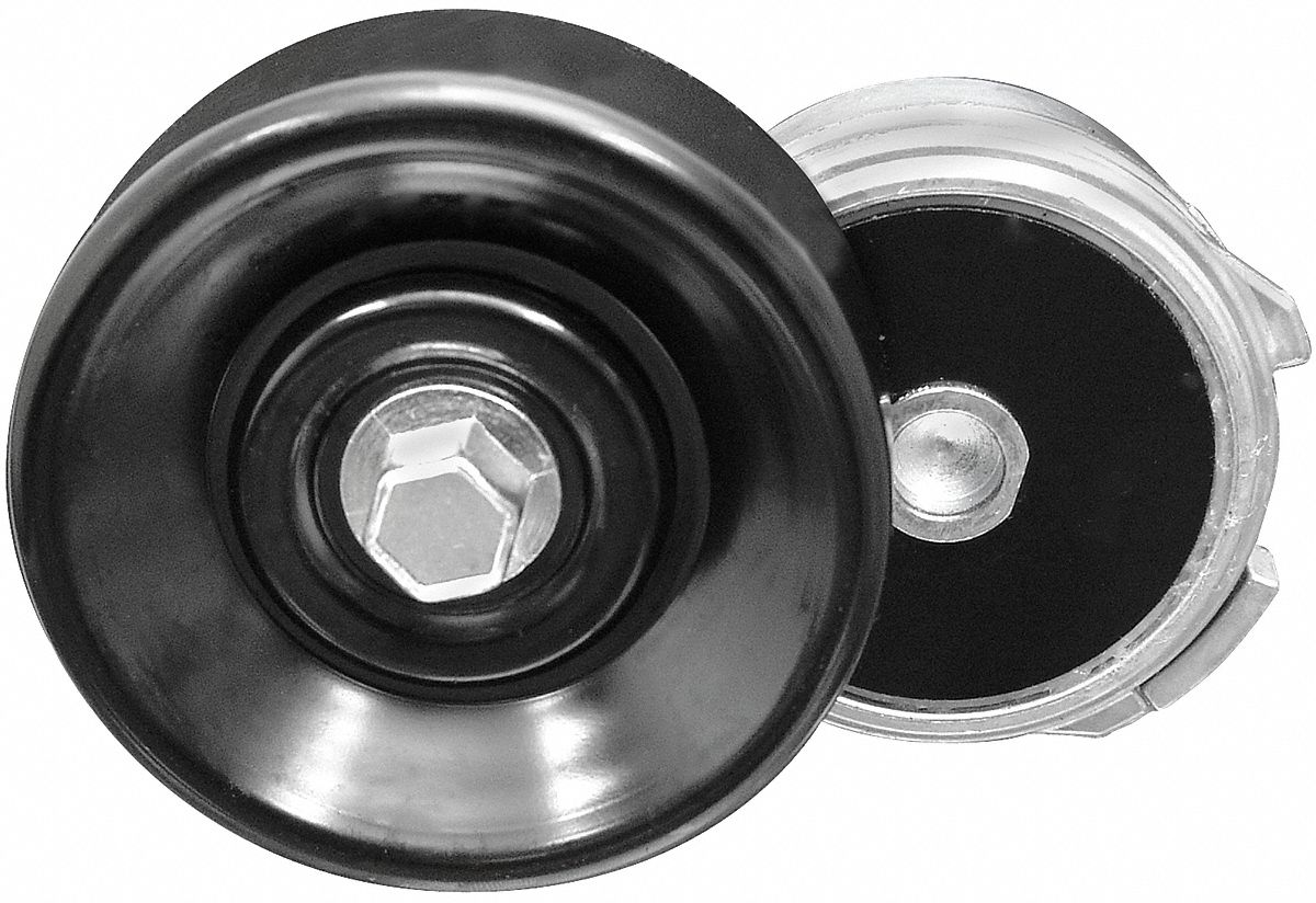 Belt Tensioner: Self-Adjusting Belt Tensioner, 89251, 1 Pulleys, 3 1/2 in Outside Dia