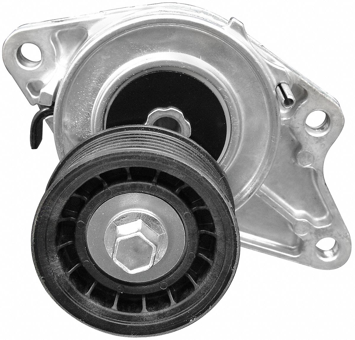 Belt Tensioner: Self-Adjusting Belt Tensioner, 89262, 1 Pulleys, 2 3/4 in Outside Dia