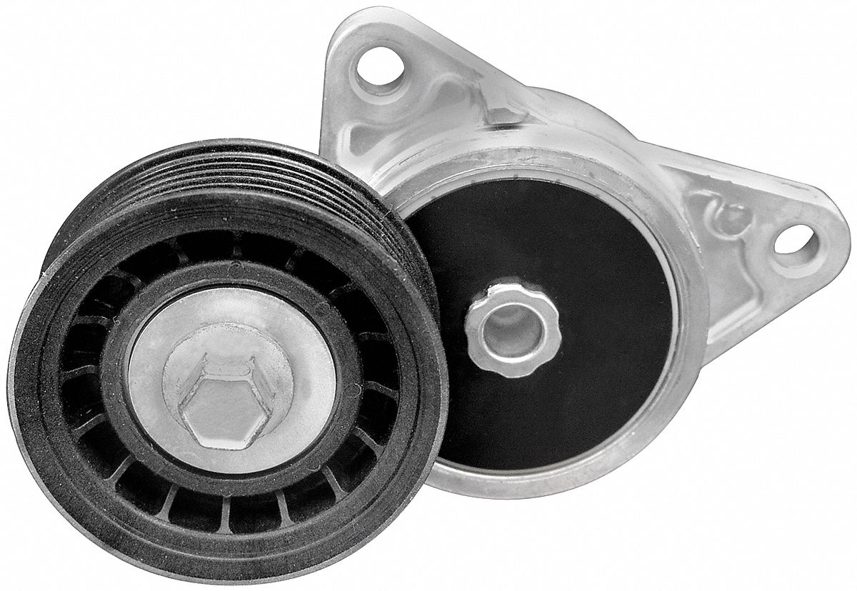 Belt Tensioner: Self-Adjusting Belt Tensioner, 89318, 1 Pulleys, 2 3/4 in Outside Dia