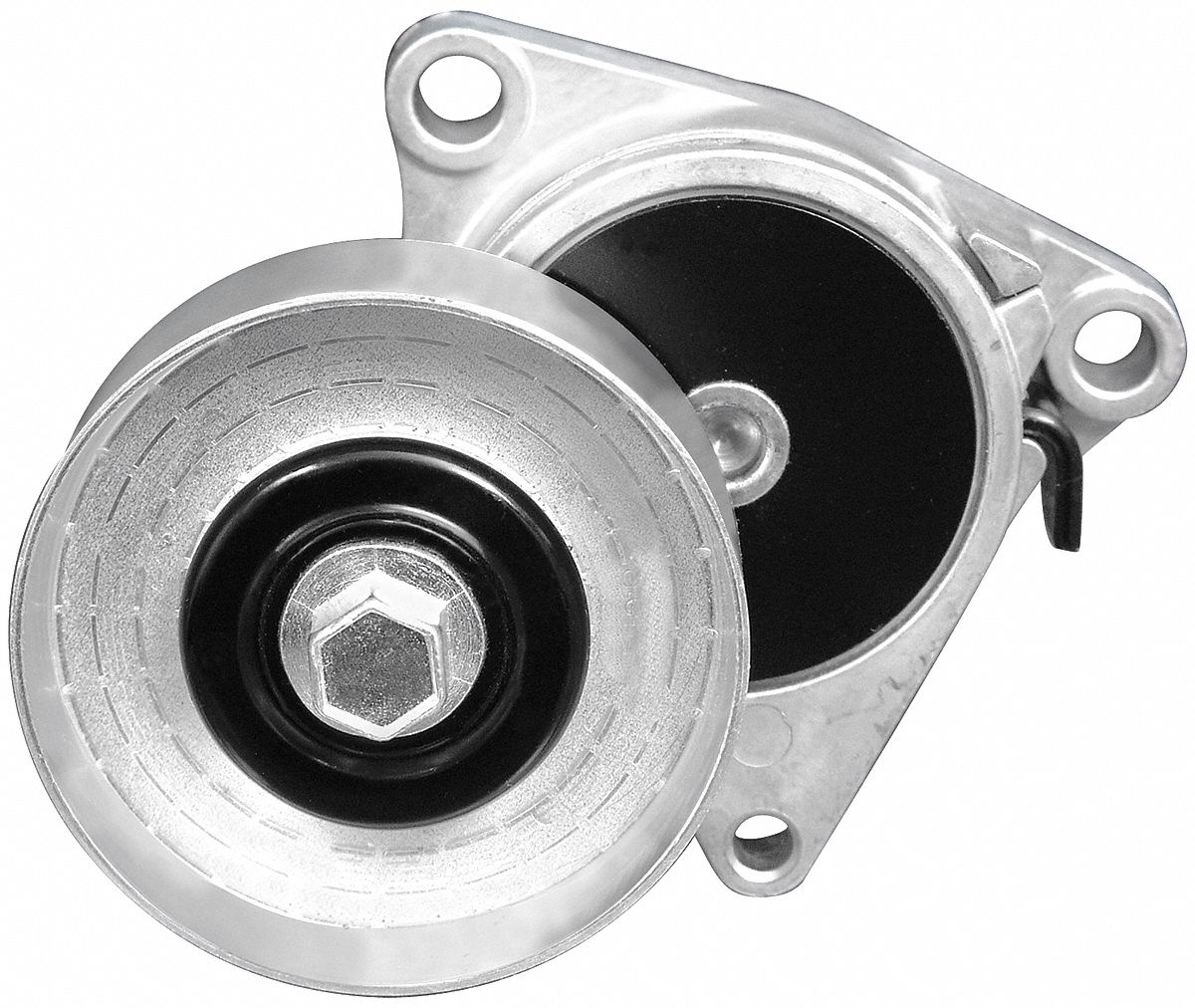 Belt Tensioner: Self-Adjusting Belt Tensioner, 89322, 1 Pulleys, 3 1/4 in Outside Dia