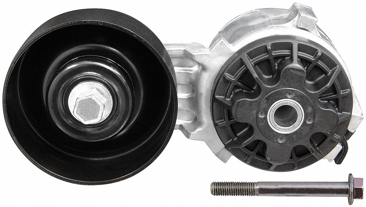 Belt Tensioner: Self-Adjusting Belt Tensioner, 89326, 1 Pulleys, 3 1/2 in Outside Dia