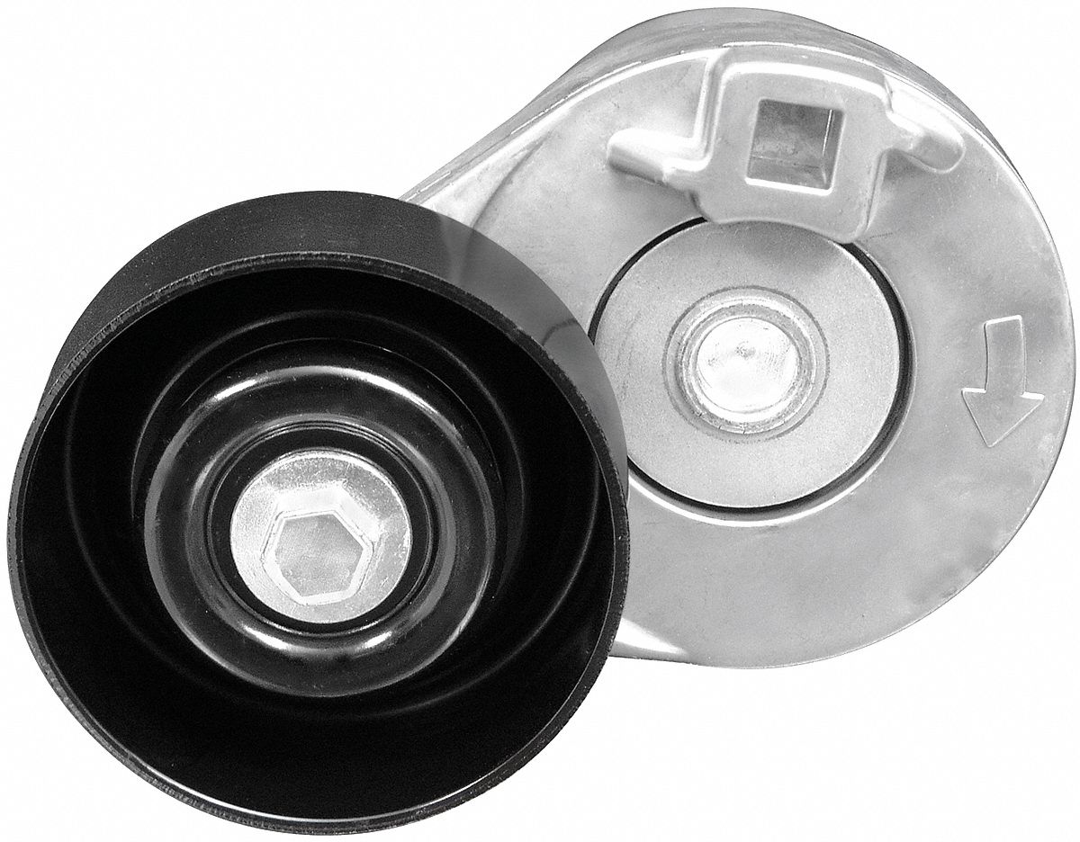 Belt Tensioner: Self-Adjusting Belt Tensioner, 89330, 1 Pulleys, 3 in Outside Dia