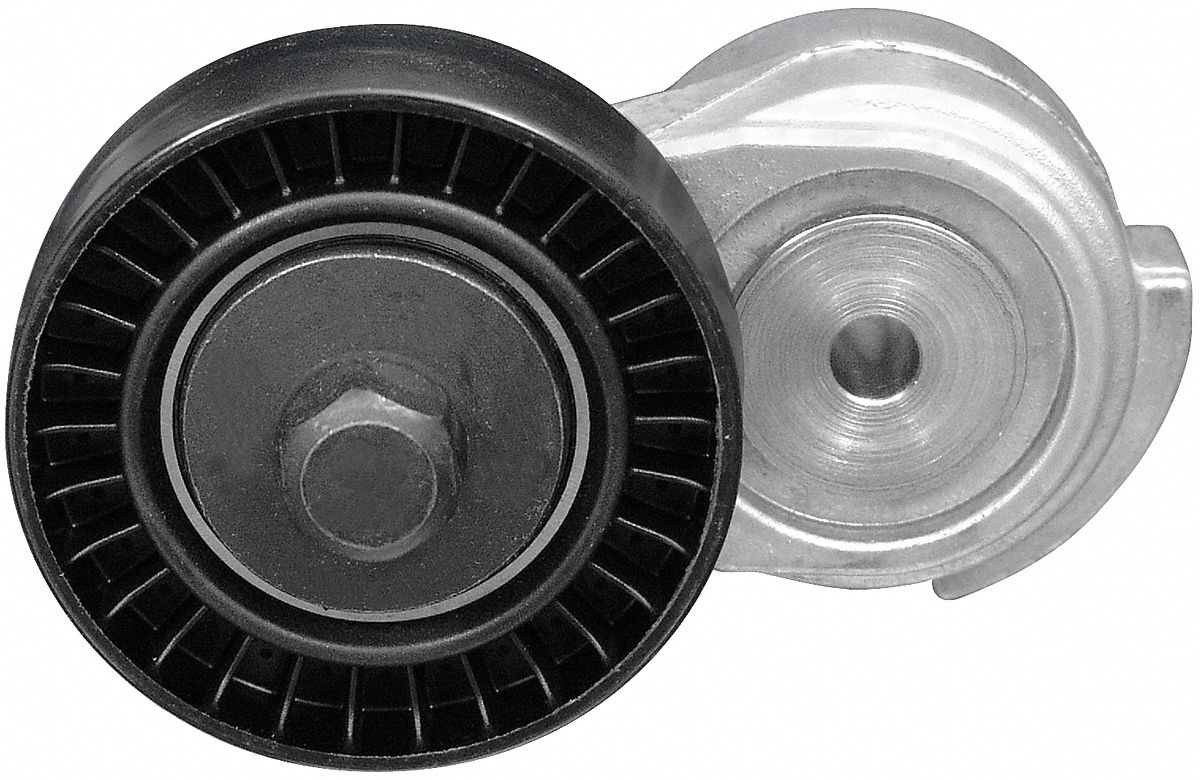 Belt Tensioner: Self-Adjusting Belt Tensioner, 89339, 1 Pulleys, 2 1/2 in Outside Dia