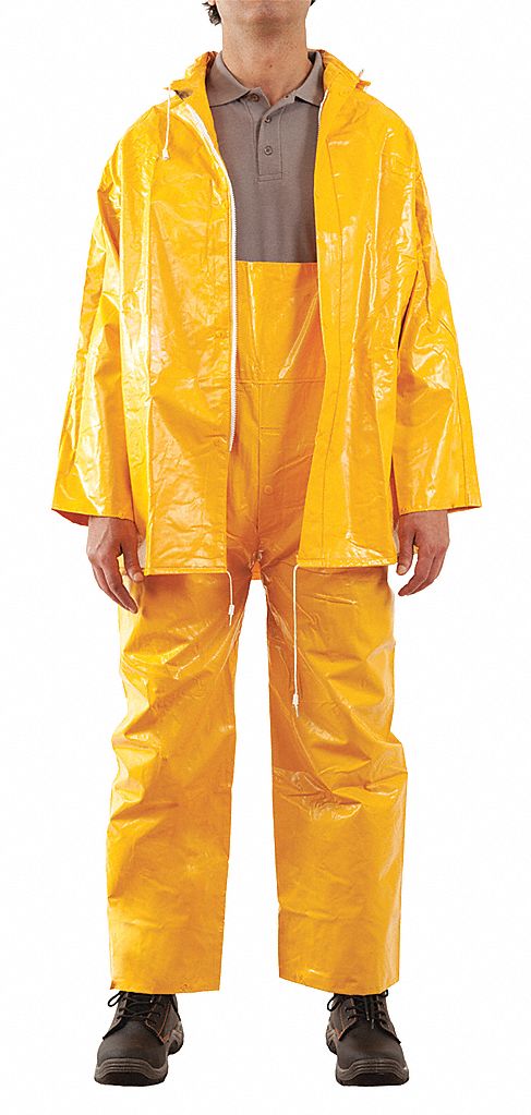 impermeable 2 piezas amarillo