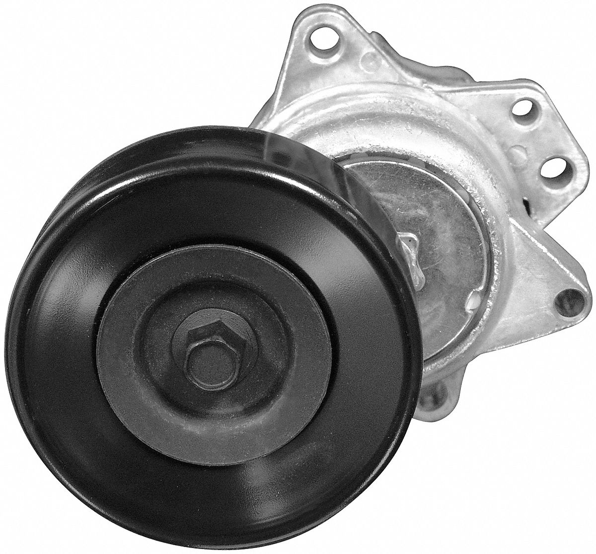 Belt Tensioner: Self-Adjusting Belt Tensioner, 89379, 1 Pulleys, 4 in Outside Dia