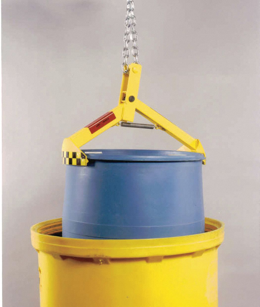 Drum Lifter,Overhead Mount,Single Drum Rim Grip,55 Gal Cap Grainger