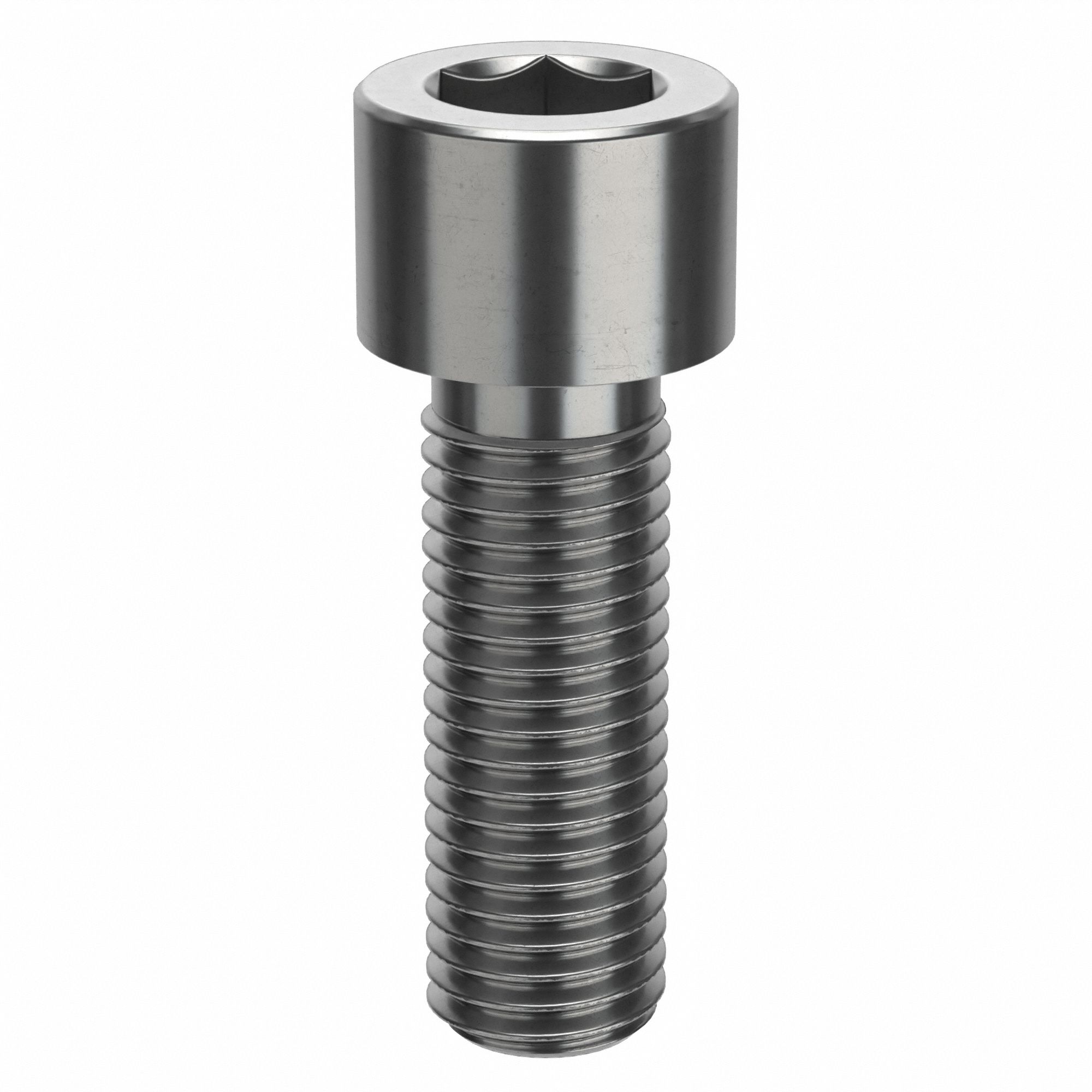 Socket Head Cap Screw: 3/4"-10 Thread Size, 2 1/4 in Lg, Std, Plain, Stainless Steel, 18-8, 5 PK
