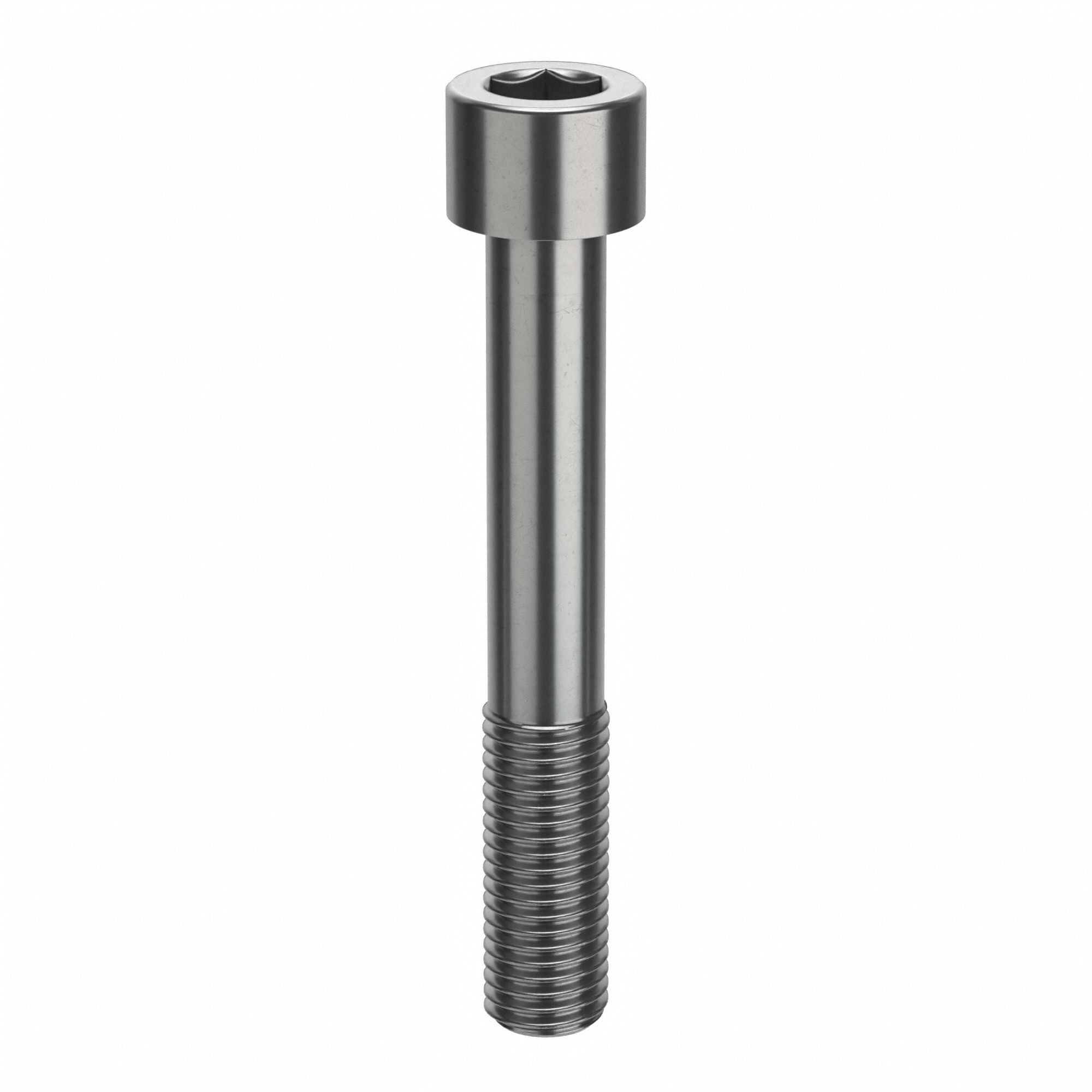 Socket Head Cap Screw: 3/4"-10 Thread Size, 5 in Lg, Std, Plain, Stainless Steel, 18-8, 5 PK