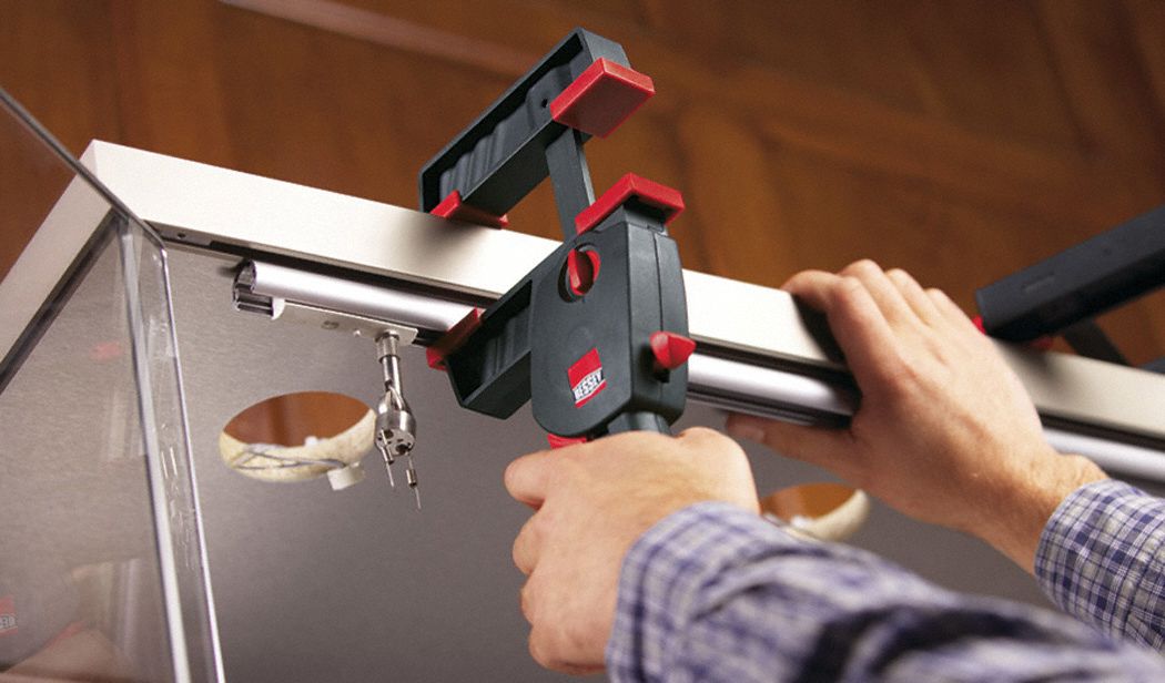 BESSEY 12 in (In.) Capacity Bar Clamp/Spreader 3 to 141/2 (In