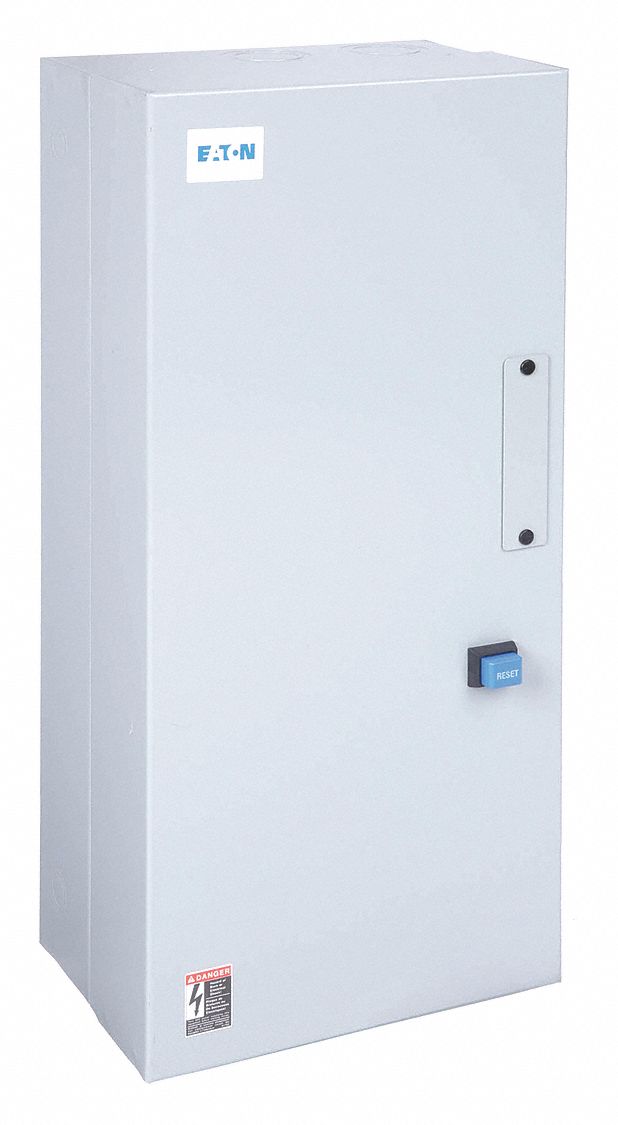 NEMA Magnetic Motor Starter: Non-Reversing, 3 Poles, NEMA Size 4, 135 A, 208V AC Coil