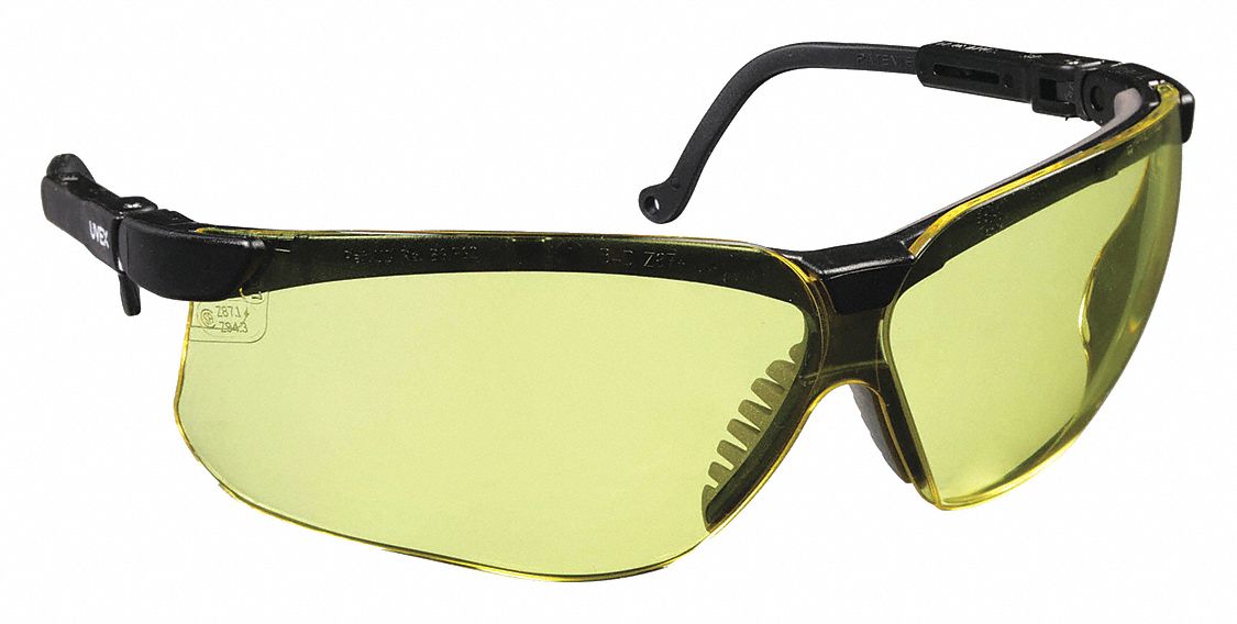 Safety Glasses, Amber