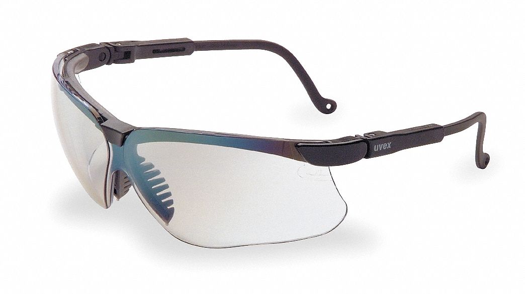 Safety Glasses Clear Black