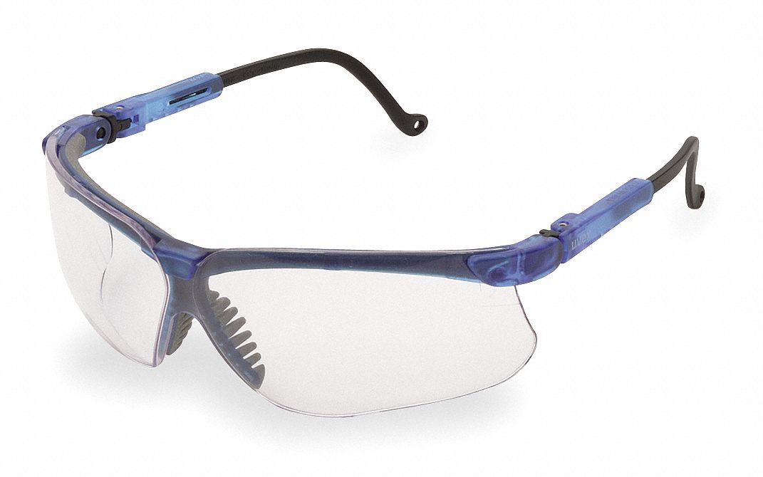Honeywell Uvex Safety Glasses Anti Scratch Brow Foam Lining Wraparound Frame Half Frame
