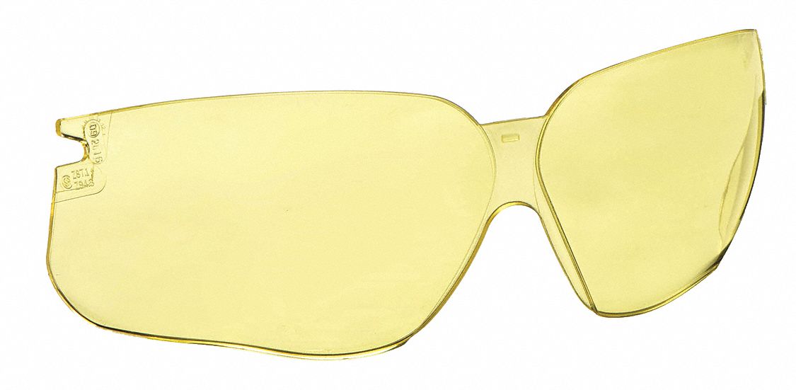 Replacement Lens: Amber, Scratch-Resistant, Compatible with Genesis® Series