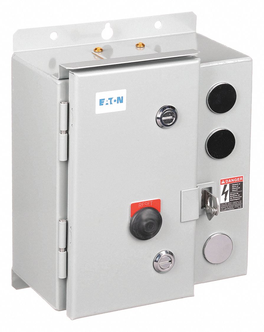 EATON, NonReversing, 3 Poles, NEMA Motor Starter 6XFA1