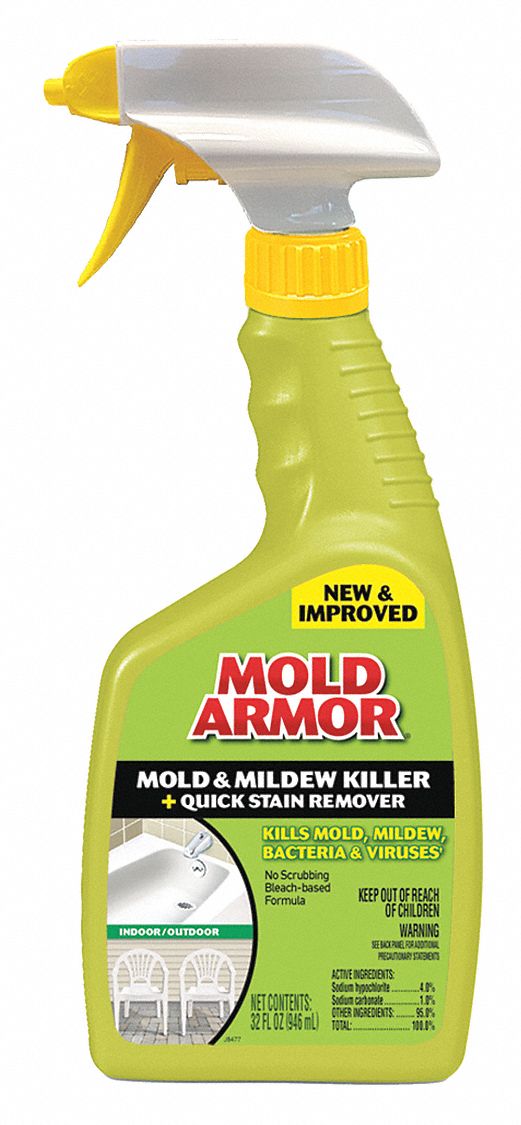 MOLD ARMOR Mildew and Mold Remover 32 oz Trigger Spray Bottle