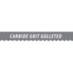 Gulleted-Edge Carbide-Grit Band Saw Blades