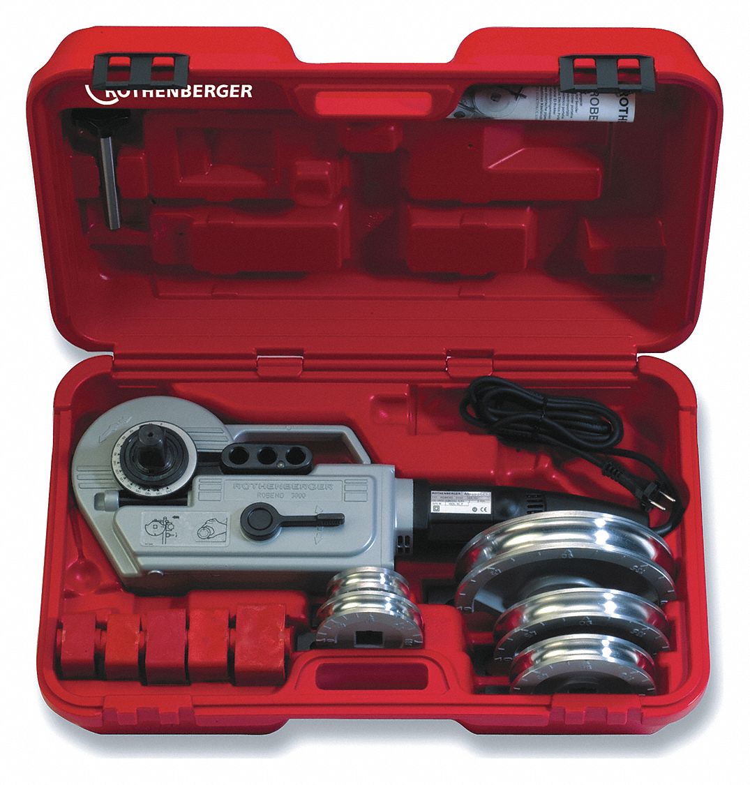 Tube Bender,Power,1/2 to 11/8" Grainger