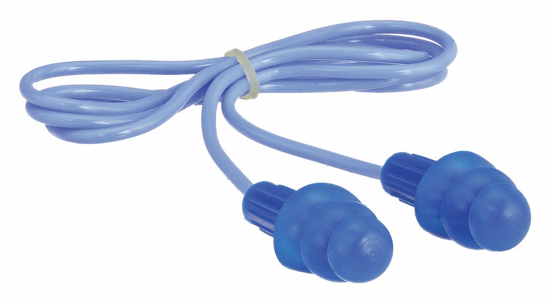 JACKSON SAFETY, Flanged, 26 dB NRR, Ear Plugs 6XGC713822 Grainger