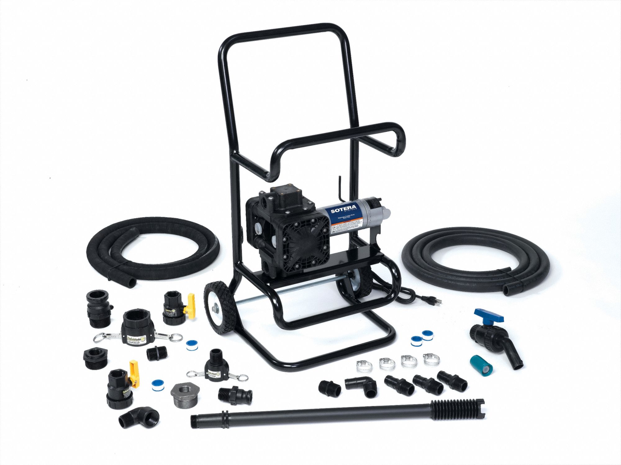 ELECTRIC DRUM PUMP, 115V AC, 13 GPM, 1/4 HORSEPOWER