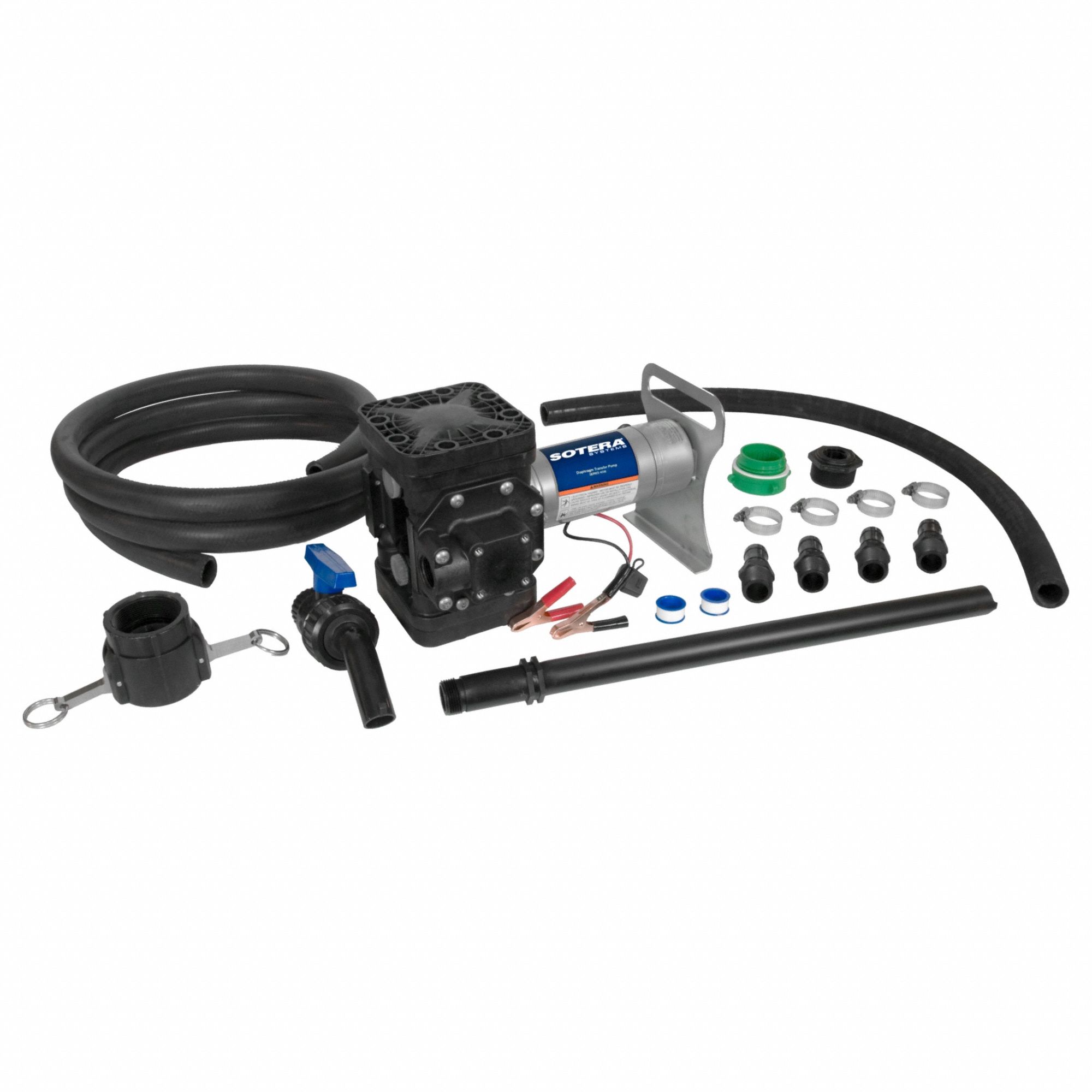 ELECTRIC DRUM PUMP, 12V DC, 13 GPM, 1/4 HORSEPOWER