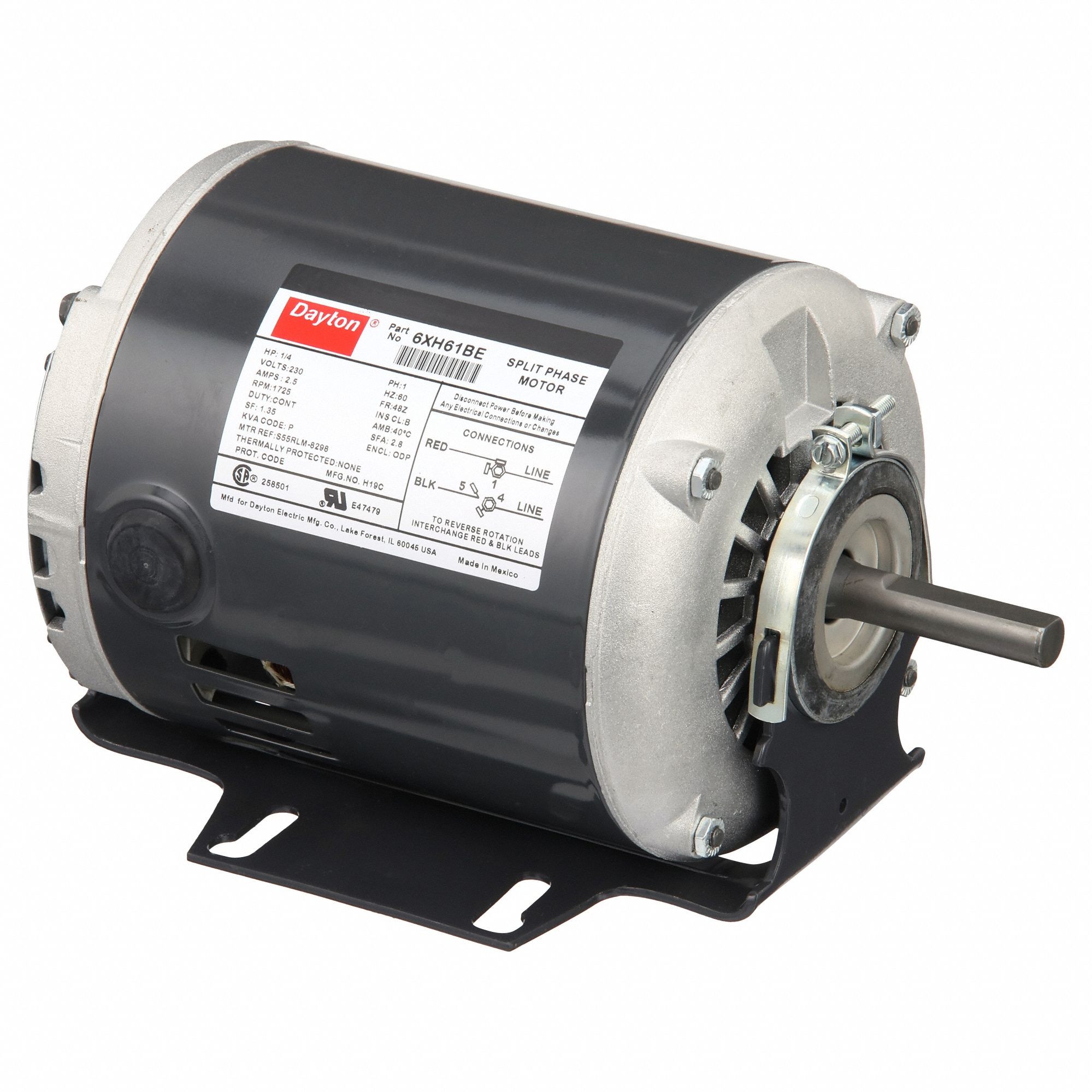 MTR,PHASE AUX,OUV,ABR,1/4 HP,1725 TR/MIN