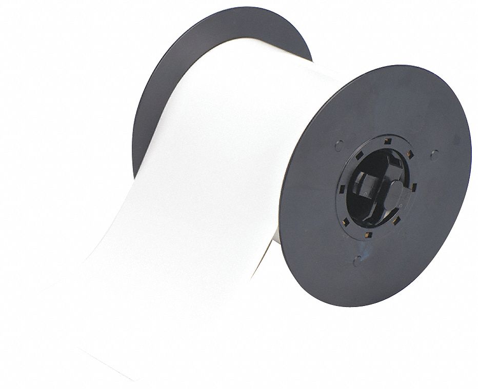 4 1/4 in x 50 ft, Polyester, Continuous Tag Roll 6XHD4B30C4250551