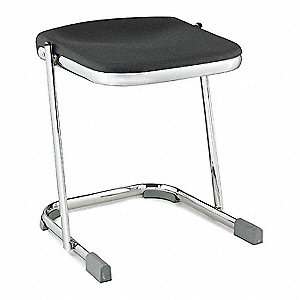 SQUARE STOOL,NO BACKREST,18 IN.