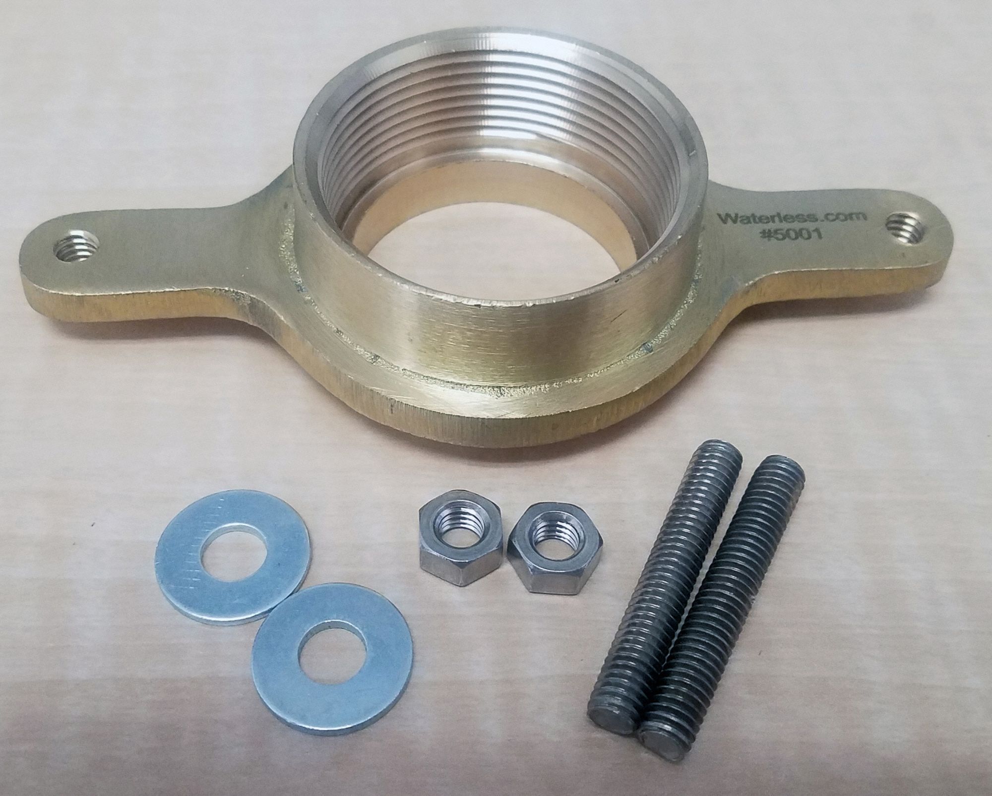 WATERLESS NOFLUSH URINAL Urinal Flange Kit, Fits Brand Universal Fit