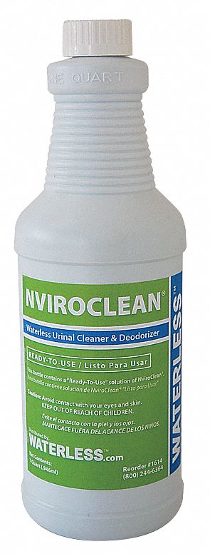 Urinal Cleaner: Fits Universal Fit Brand, For Universal Fit, 1 qt