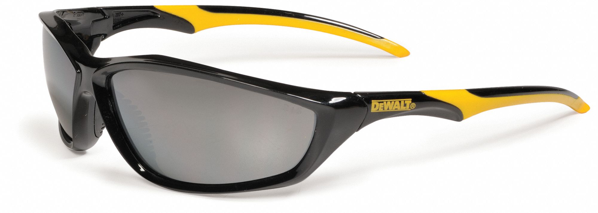 DEWALT Router™ ScratchResistant Safety Glasses , Silver Mirror Lens