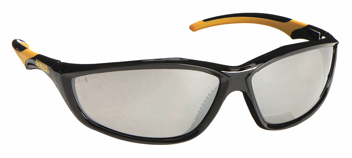 Safety Glasses, Silver Mirror