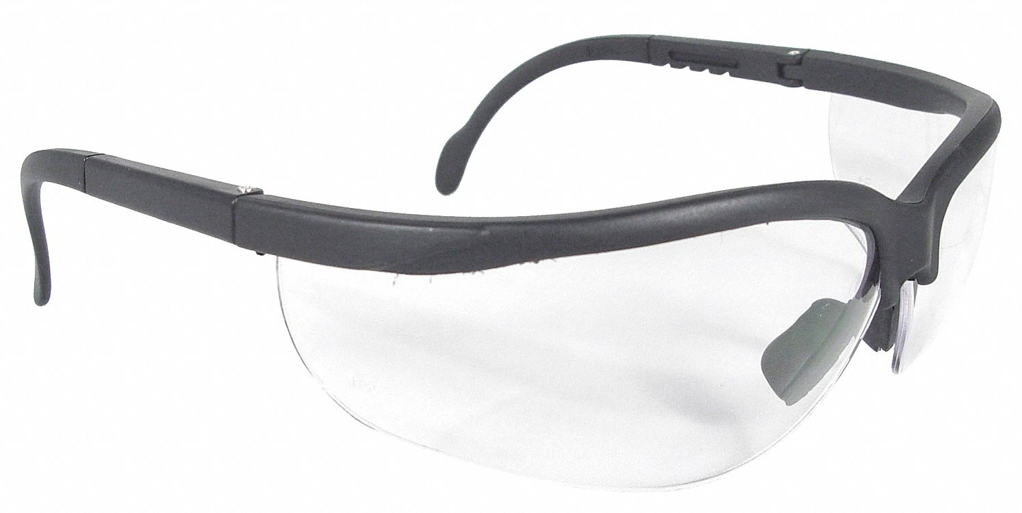 Safety Glasses Clear Black