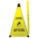 SOFT SAFETY SIGN,CAUTION WET FLR,ENG/SP