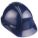 HARD HAT, CSA Z94.1-2005, TYPE 2, CLASS E, HDPE, 4-PT RATCHET, FRONT BRIM, NAVY BL