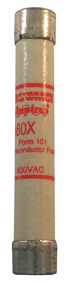 Semiconductor Fuse: A60X Series, Fast-Acting, 30 A, 600 V AC, Non-Indicating
