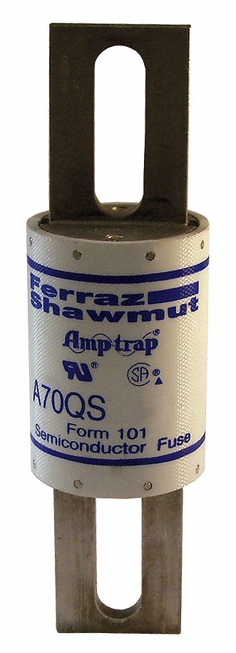 Semiconductor Fuse: A70QS Series, Fast-Acting, 600 A, 700 V AC, 700 V DC DC Volt Rating
