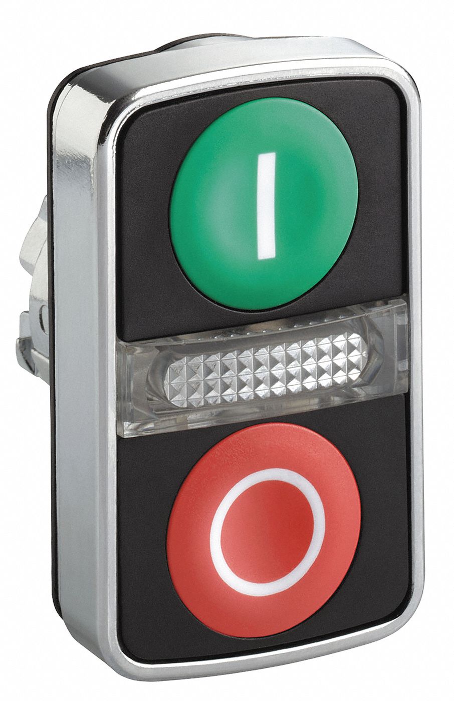 MULTIHEAD OPERATOR, ILLUMINATED, 2 BUTTON, FLUSH PROFILE, 22 MM MOUNTING SIZE