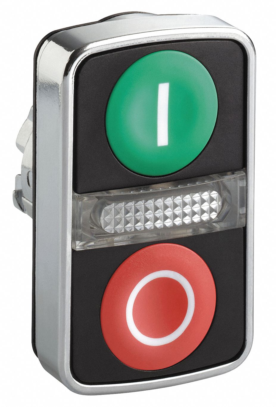 MULTIHEAD OPERATOR, ILLUMINATED, 2 BUTTON, FLUSH PROFILE, 22 MM MOUNTING SIZE