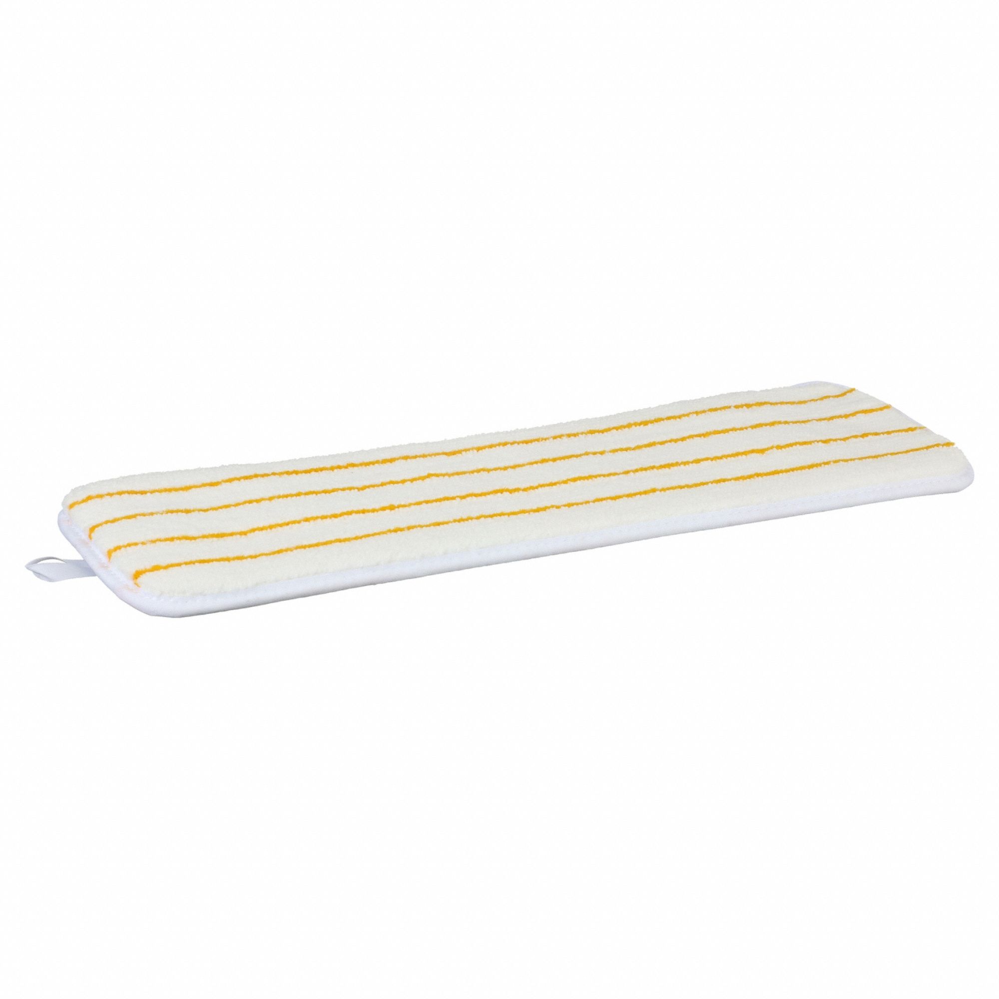 APPLICATOR PAD, 5 IN OVERALL W, MICROFIBRE, WHITE/YELLOW, 10 PK