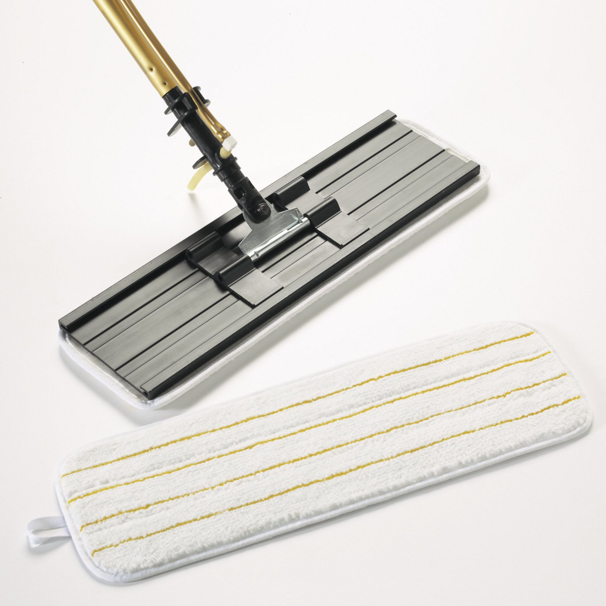 3M Applicator Pad 18 in Cleaning Path, 10 PK 6XU1755434 Grainger