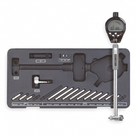 WESTWARD Digital Bore Gauge, Operation Type Digital, Contact Style 2