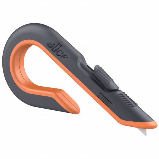 Safety Box Cutter With Hook, 7-Inch Fixed Blade - Bunzl Processor