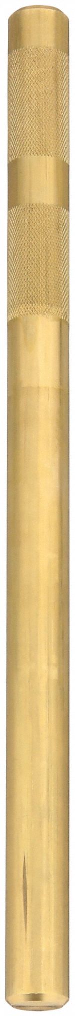 Drift Punch: Non-Sparking, 3/4 in Tip Size, Round, 12 in Overall Lg
