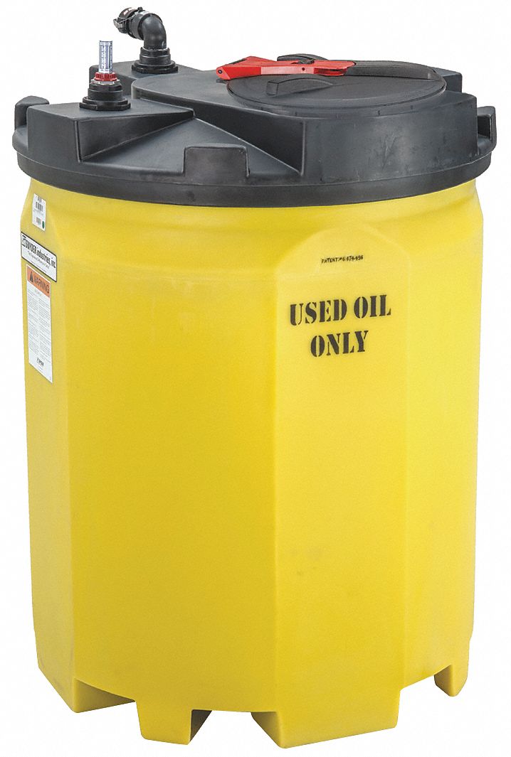 Snyder Industries 2600-Gallons Plastic Green Water Storage Tank in