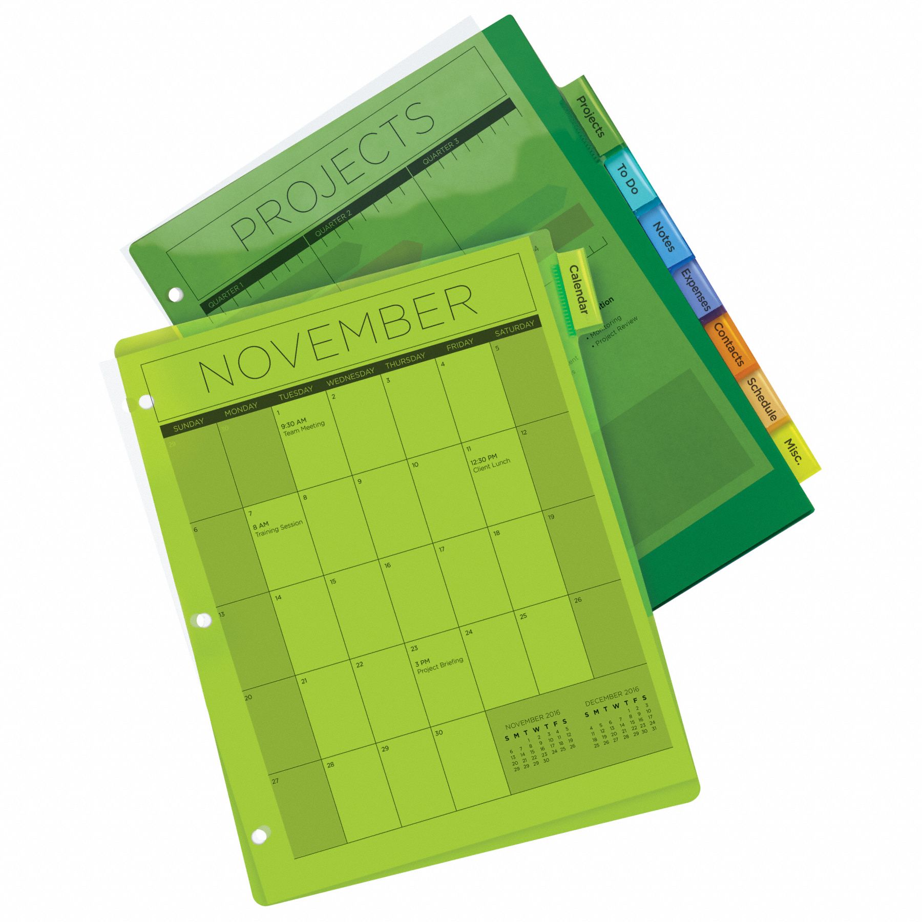 AVERY Binder Divider Blank, Multicolor, 8 Tabs, 11 in Ht, 8 1/2 in Wd