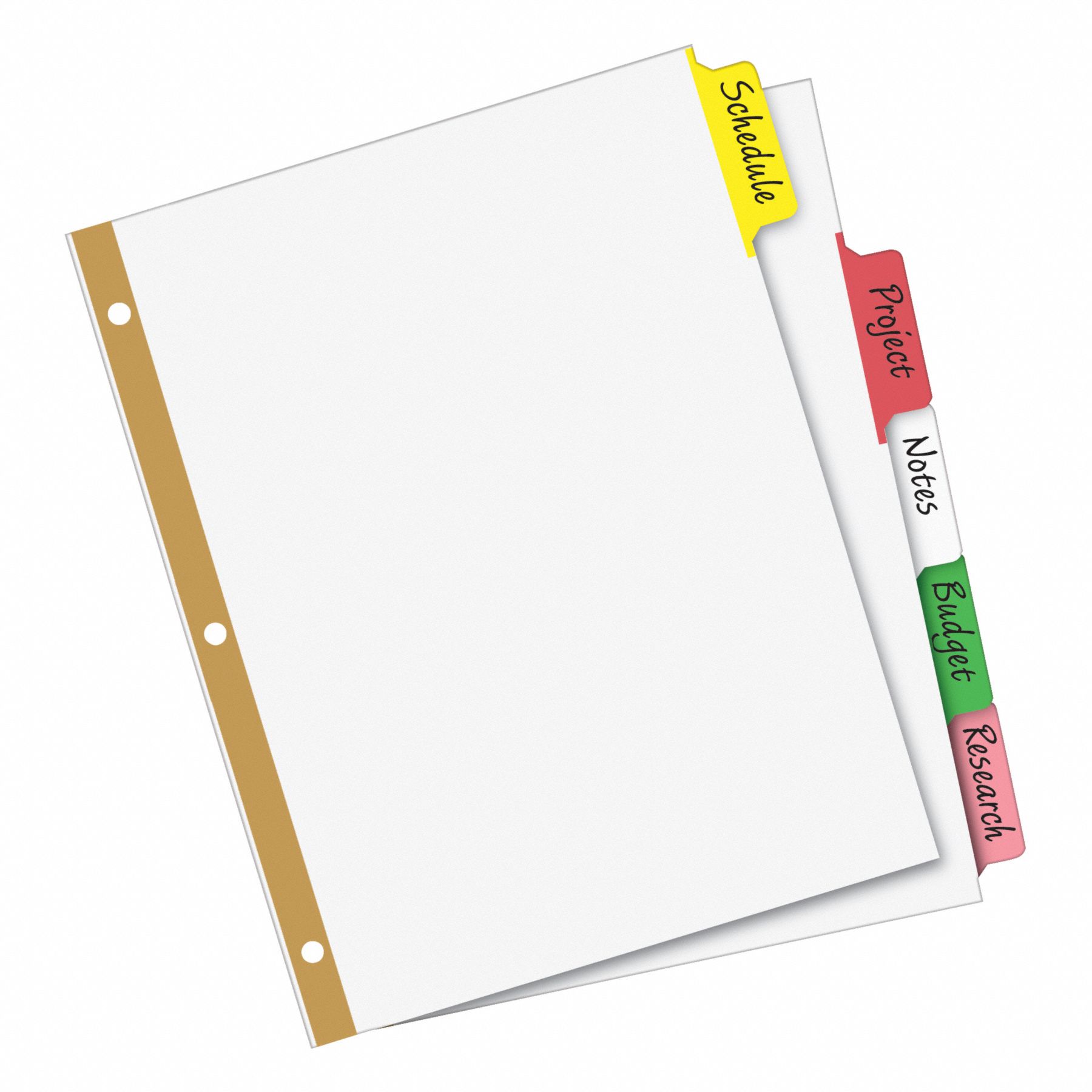 Printable Dividers For Binders