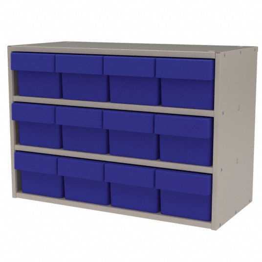 AKROMILS Drawer Bin 6XWA5AD2311P62BLU Grainger